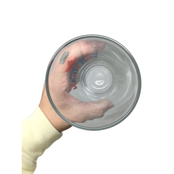 Vintage MOLSON CANADIAN Clear Glass Cup with number 32 On The Bottom - Picture 8 of 9